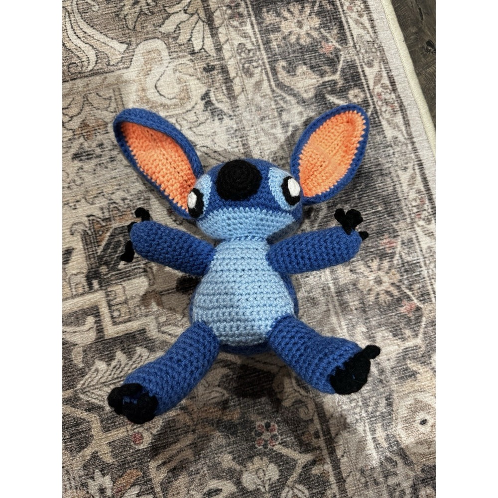 Crochet Stitch Doll 12" Disney Lilo And Stitch Stuffed Animal